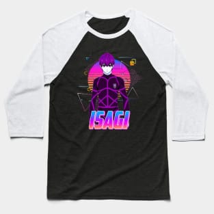 Isagi Yoichi Style Retro Art Baseball T-Shirt